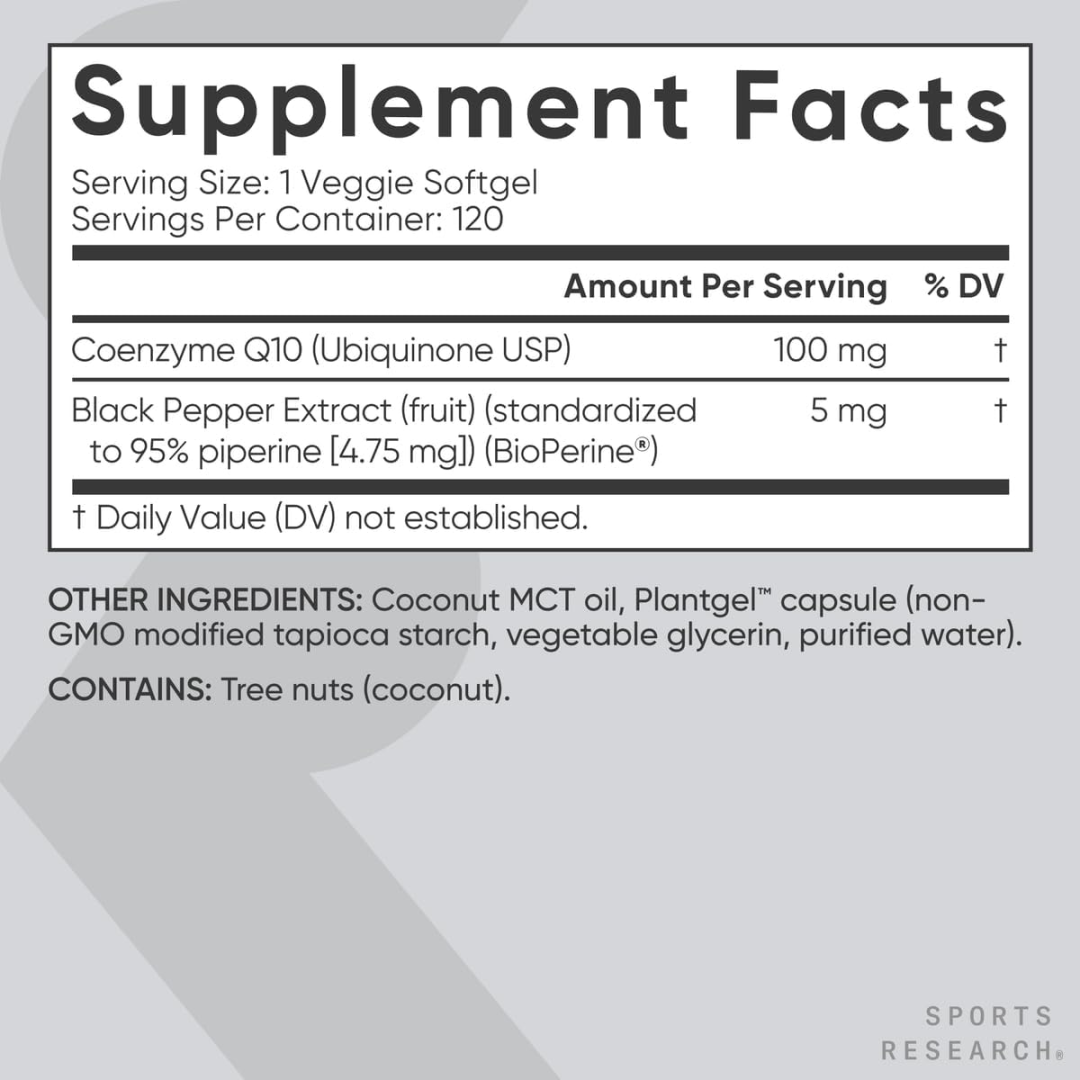 Sports Research CoQ10