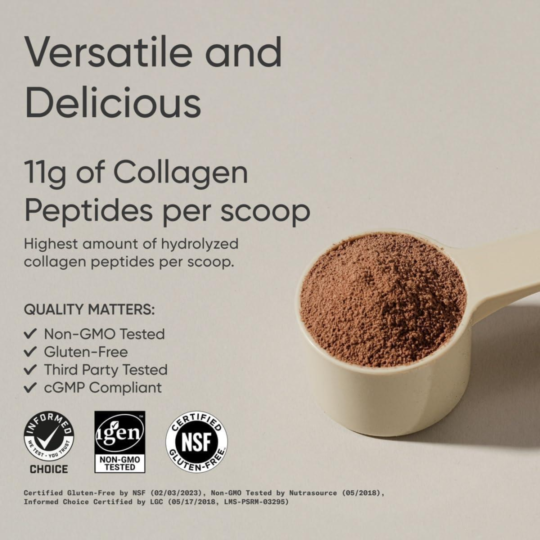 Sports Research Collagen Peptides Dark Chocolate