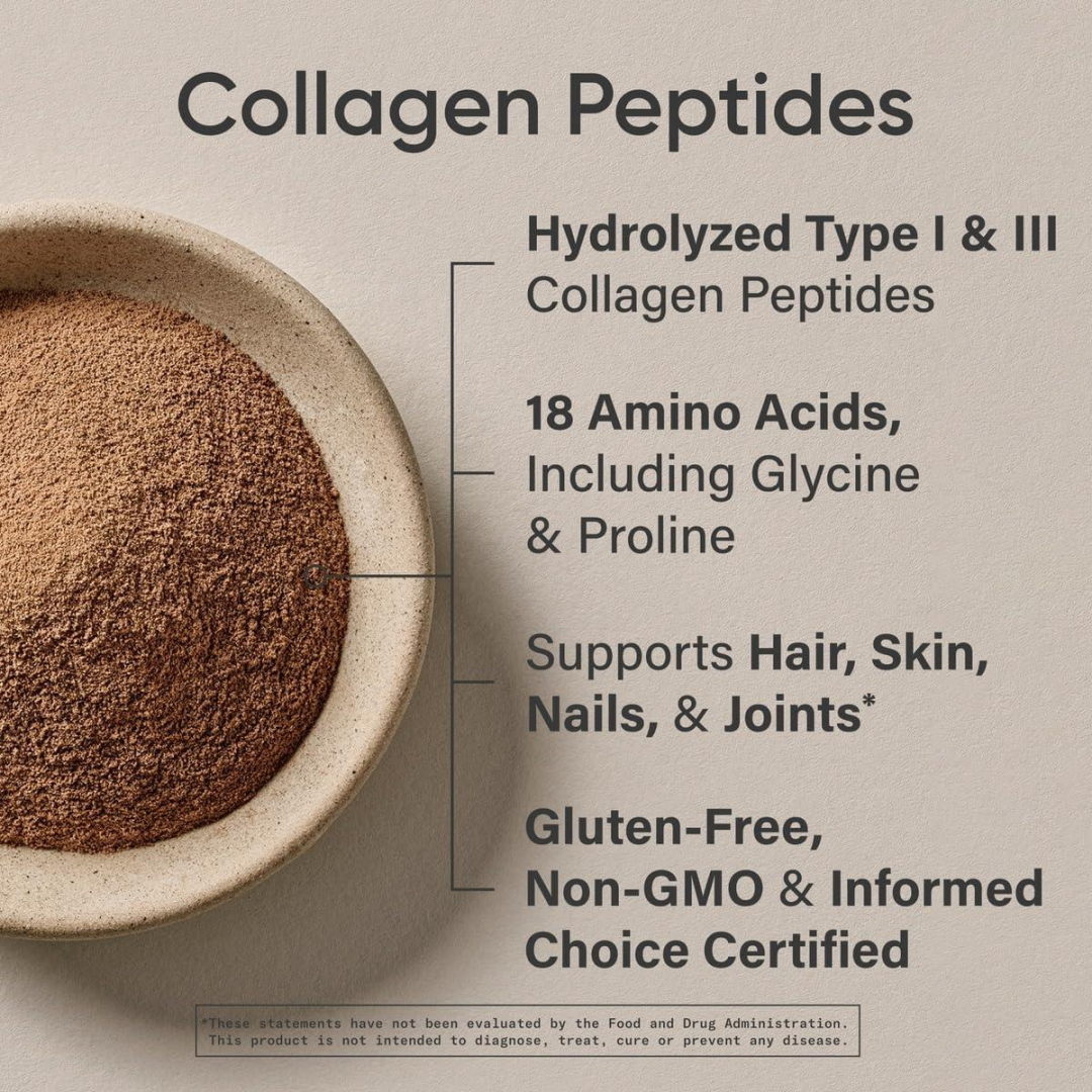 Sports Research Collagen Peptides Dark Chocolate