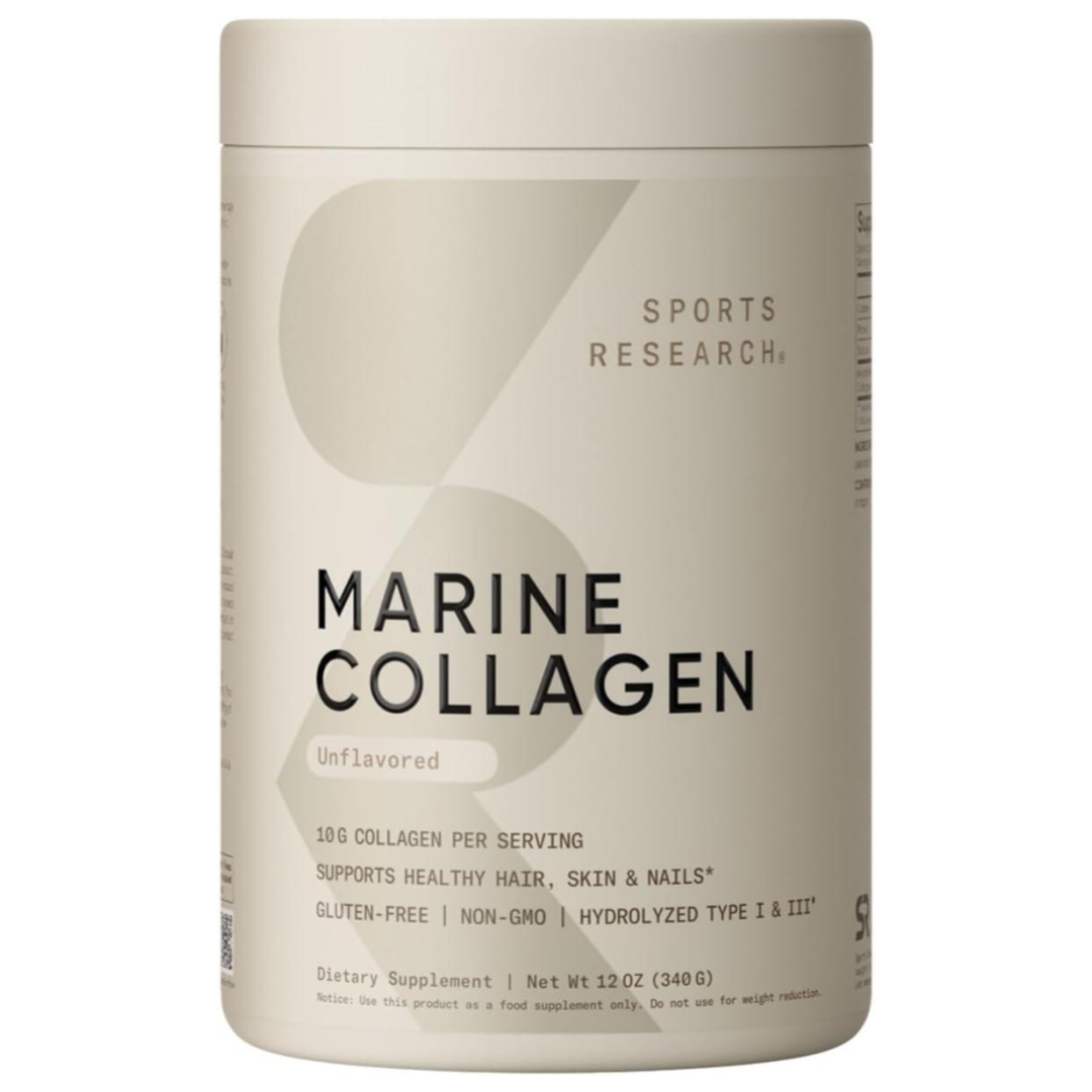 Sports Research Marine Collagen Peptides Powder