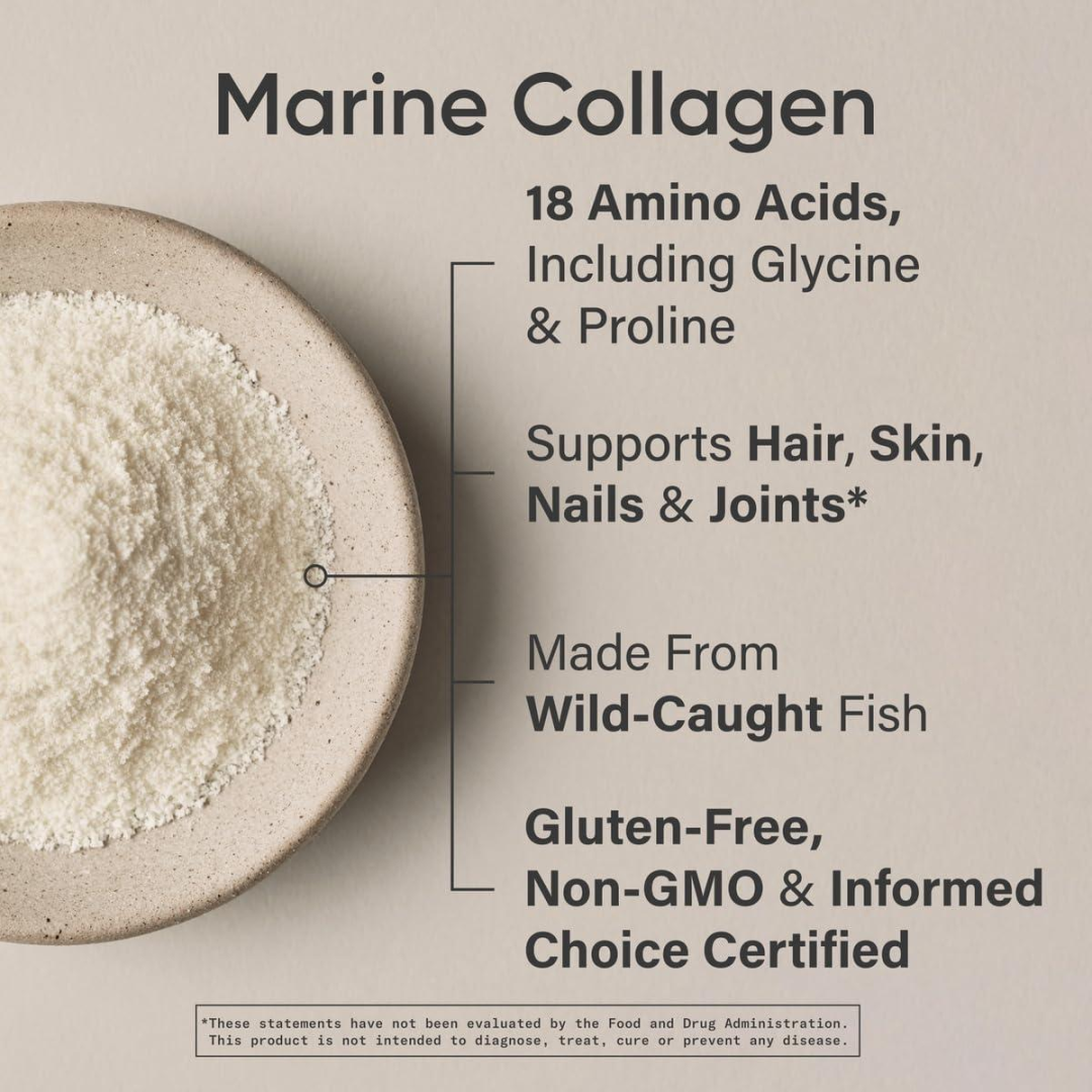 Sports Research Marine Collagen Peptides Powder