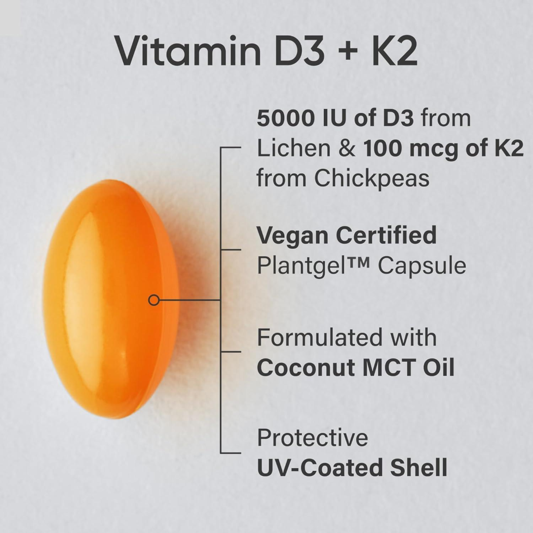 Sports Research Vitamin D3 + K2