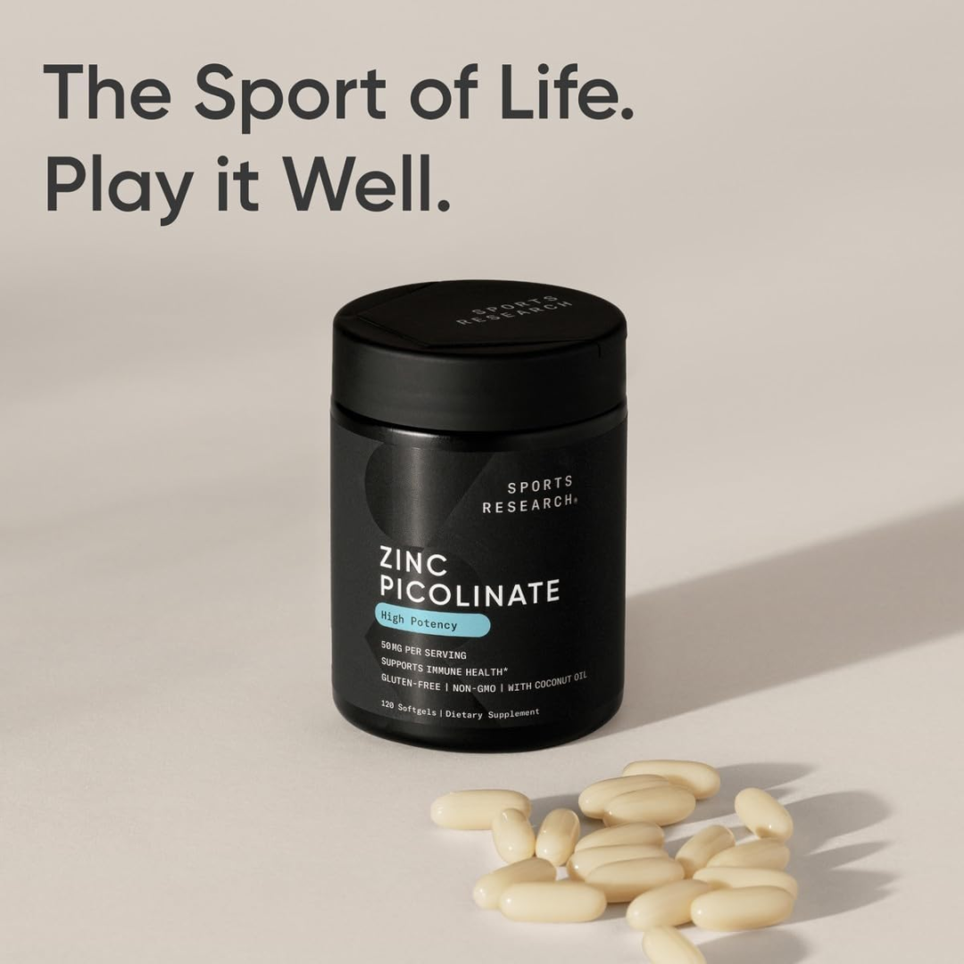 Sports Research Zinc Picolinate 50mg