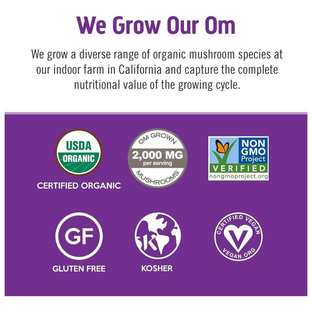Om Mushroom Superfood Hot Chocolate Blend