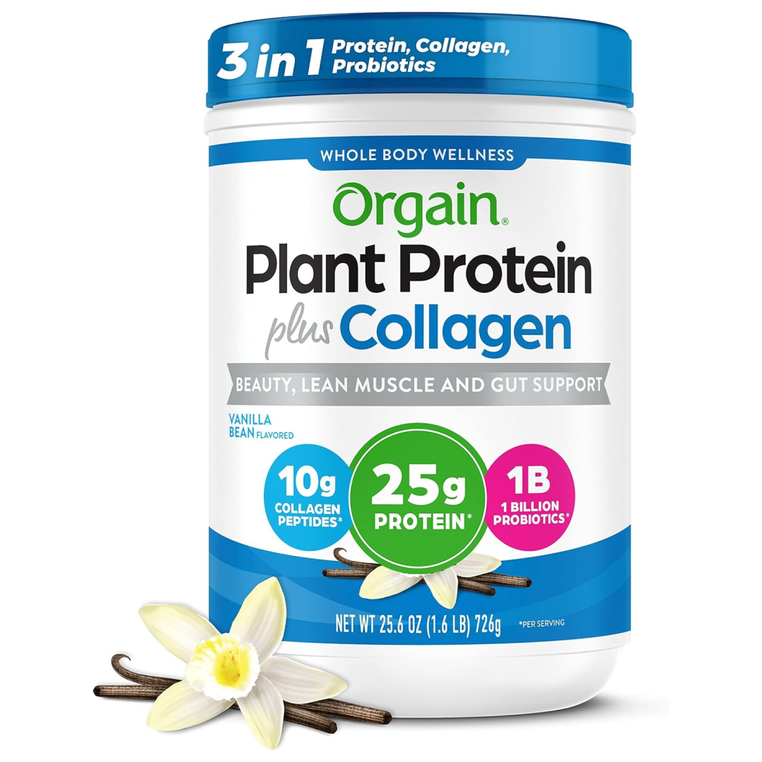 Orgain Plant Protein Plus Collagen Vanilla
