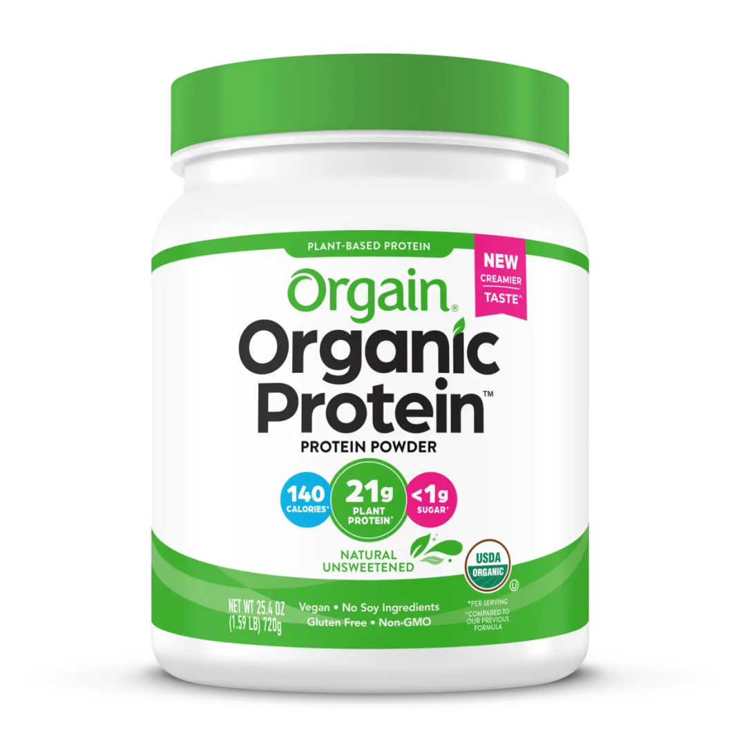 Organic Protein™ Plant Based Protein Powder - Natural Unsweetened