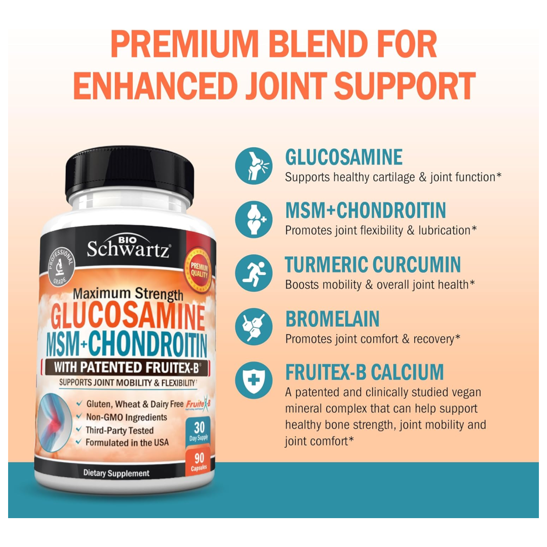 BioSchwartz, GLUCOSAMINE MSM-CHONDROITIN CAPSULES