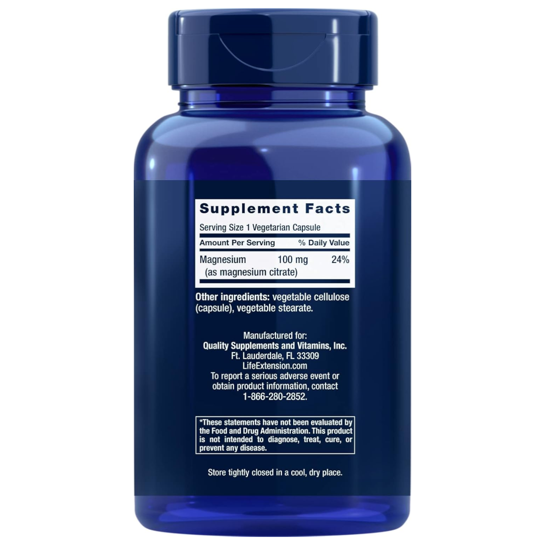 Life Extension Magnesium Citrate 100mg