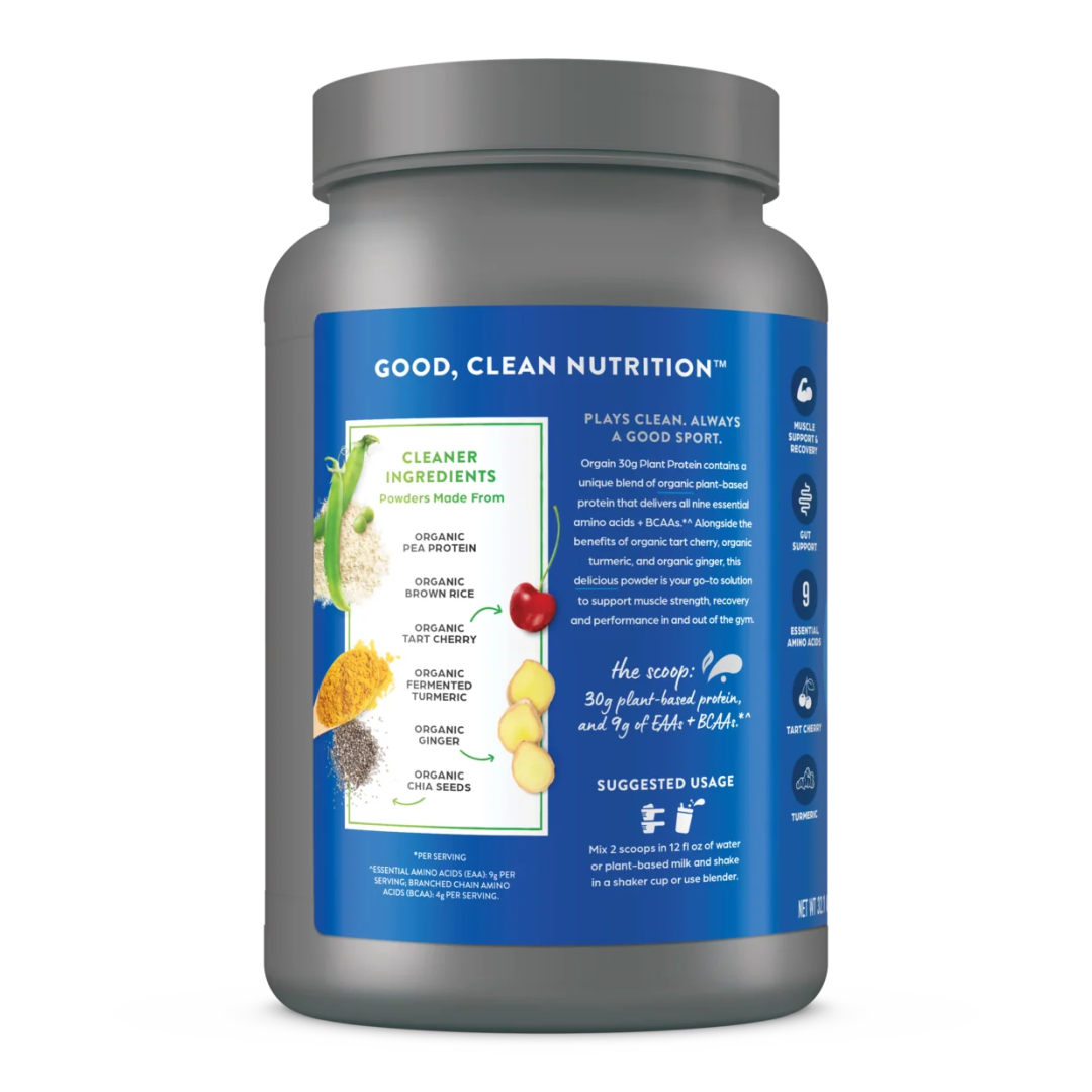 Sport Protein Organic Plant Based Powder Chocolate