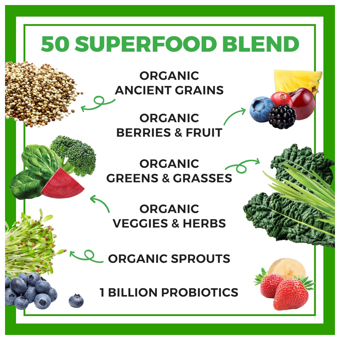 Organic Green Superfoods Powder - Original