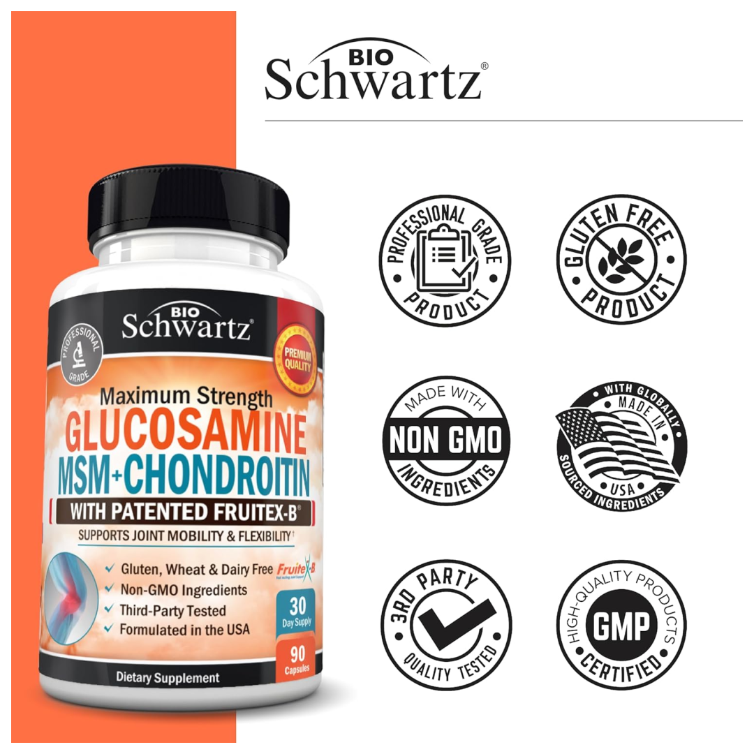 BioSchwartz, GLUCOSAMINE MSM-CHONDROITIN CAPSULES