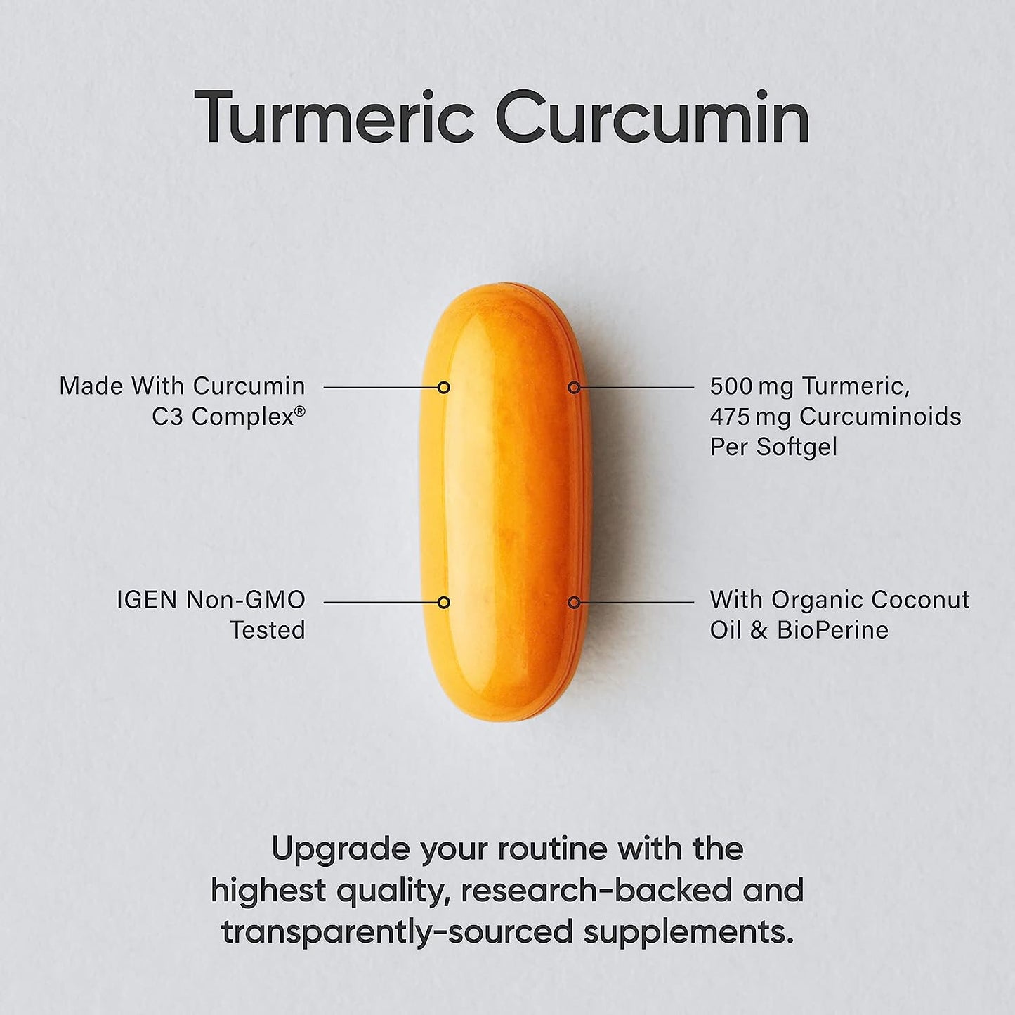 Sports Research C3 Complex Turmeric Curcumin 500MG