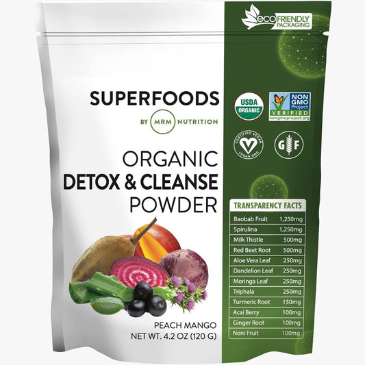 MRM Superfoods - Organic Detox & Cleanse Powder