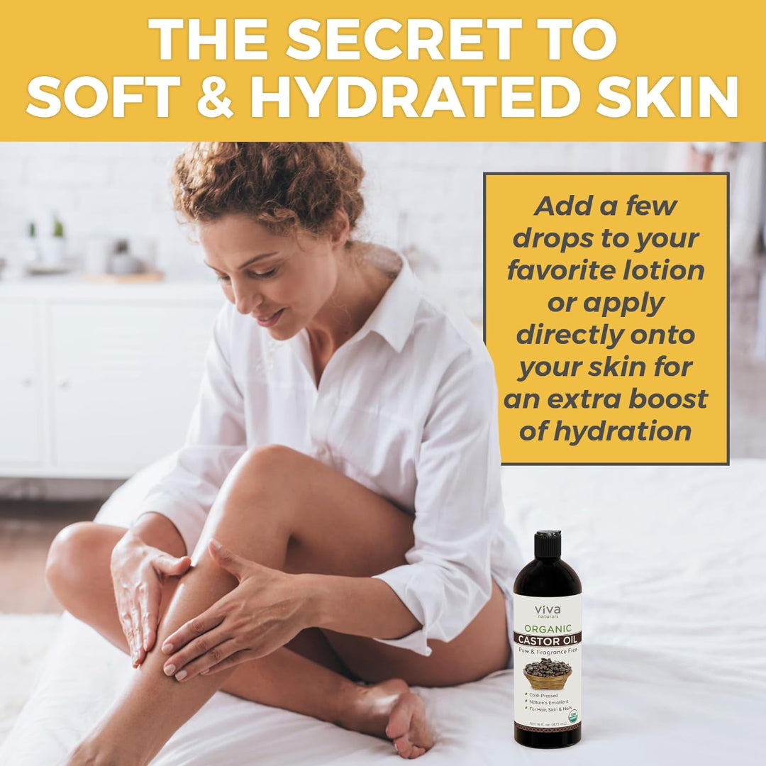 Viva Naturals Organic Castor Oil