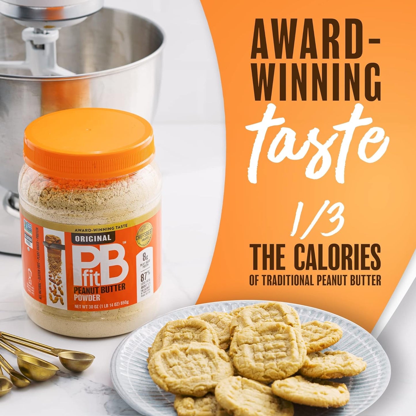 PBfit Classic Peanut Butter Powder 30 Ounce