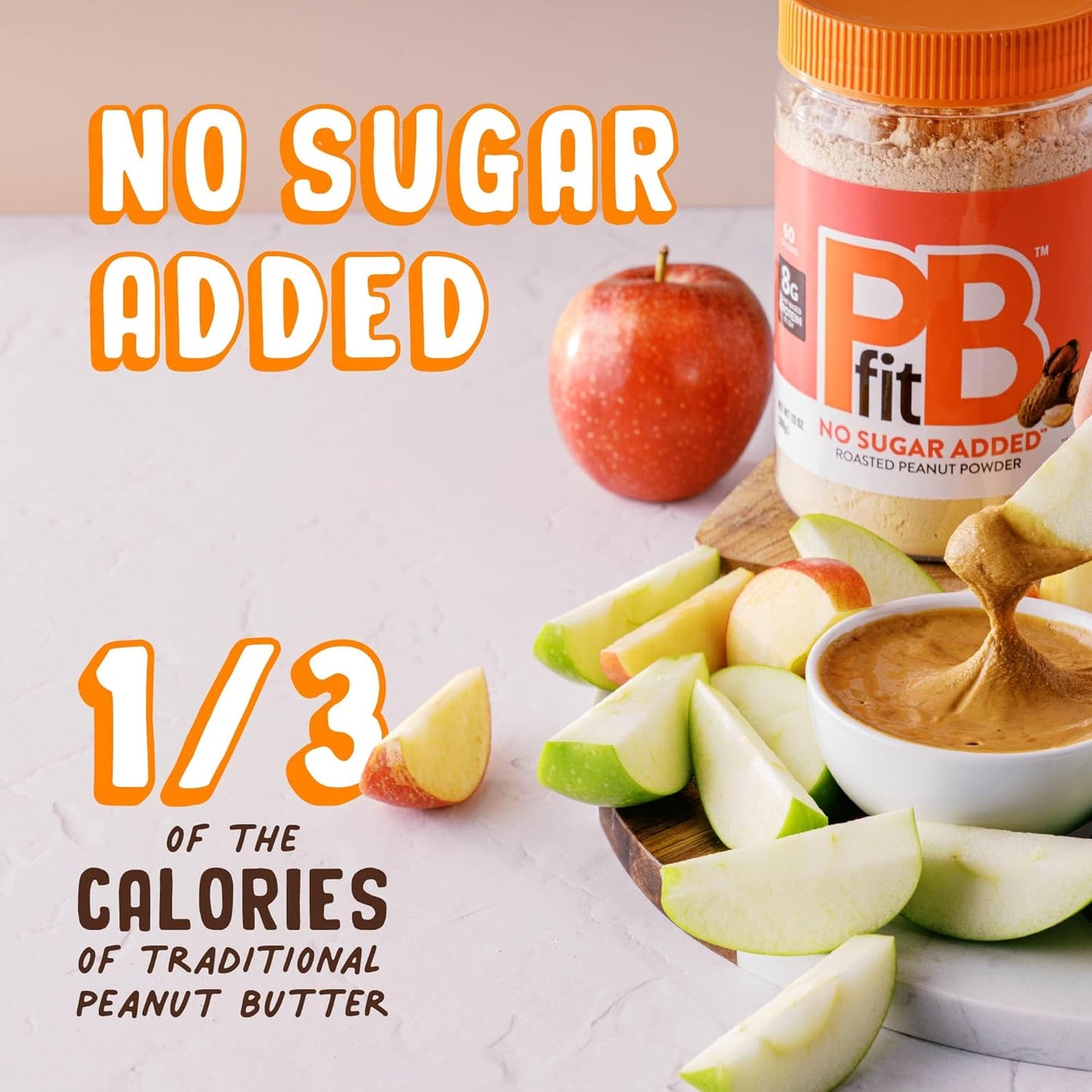 PBfit No Sugar Added Peanut Butter Powder 13 Ounce