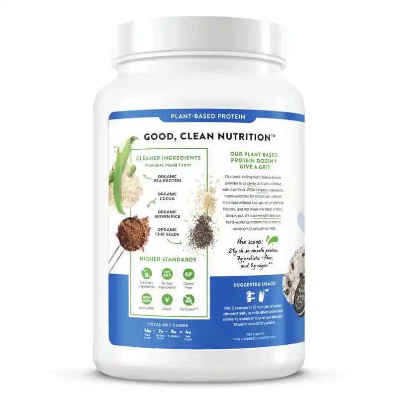 Orgain Organic Protein™ Plant Based Protein Powder - Cookies 'n Cream