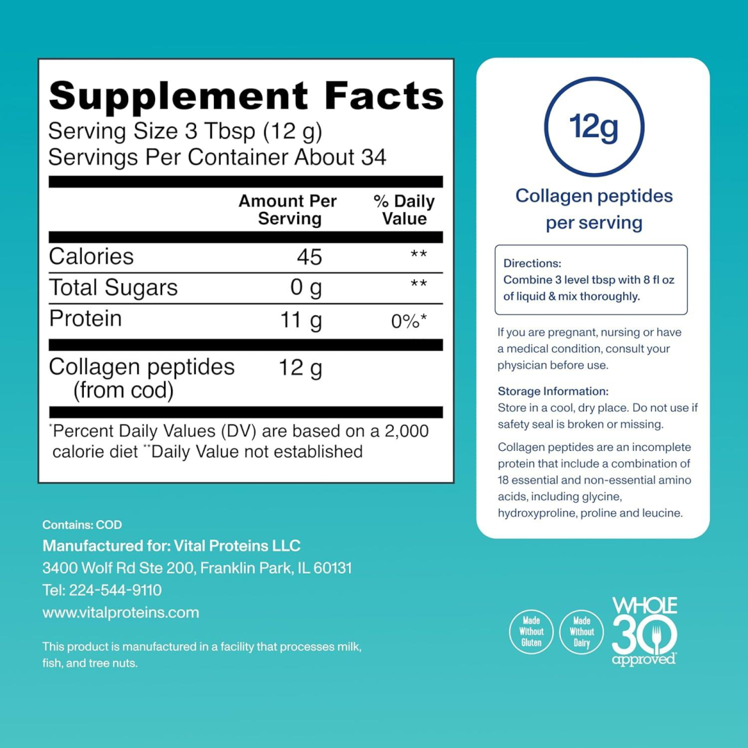 Vital Proteins Marine Collagen, 14.5 OZ