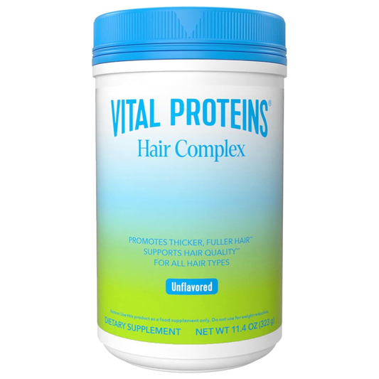 Vital Proteins Collagen Peptides + Biotin 10000mcg Hair Complex