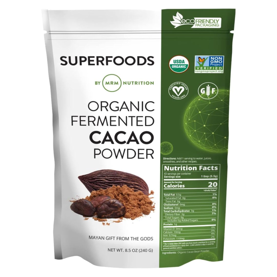 MRM Nutrition Organic Fermented Cacao Powder