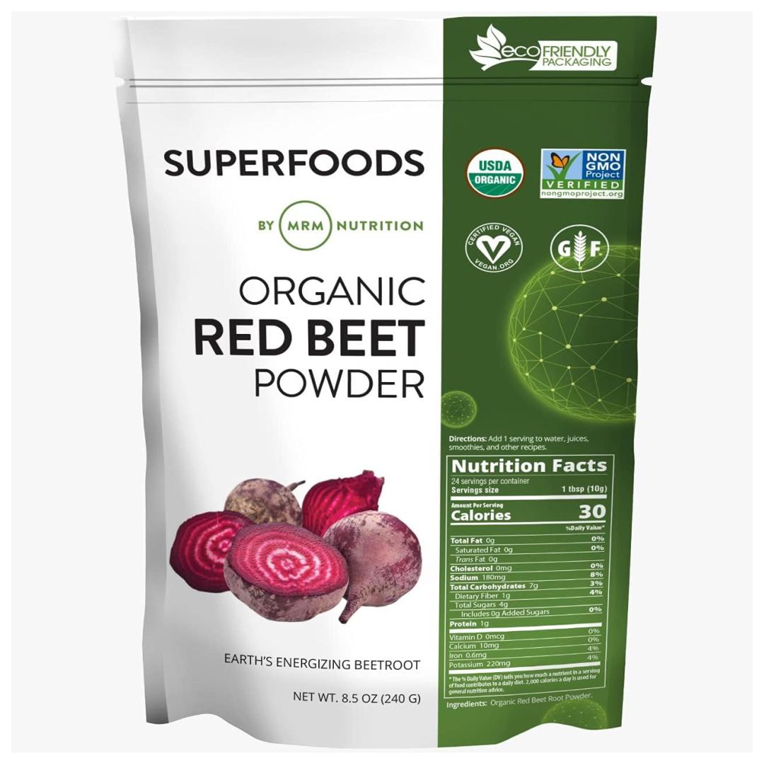 MRM Nutrition Organic Red Beet Powder Superfoods