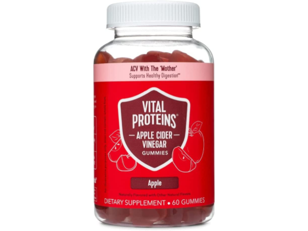Vital Proteins, Apple Cider Vinegar Gummies, Apple, 60 Gummies