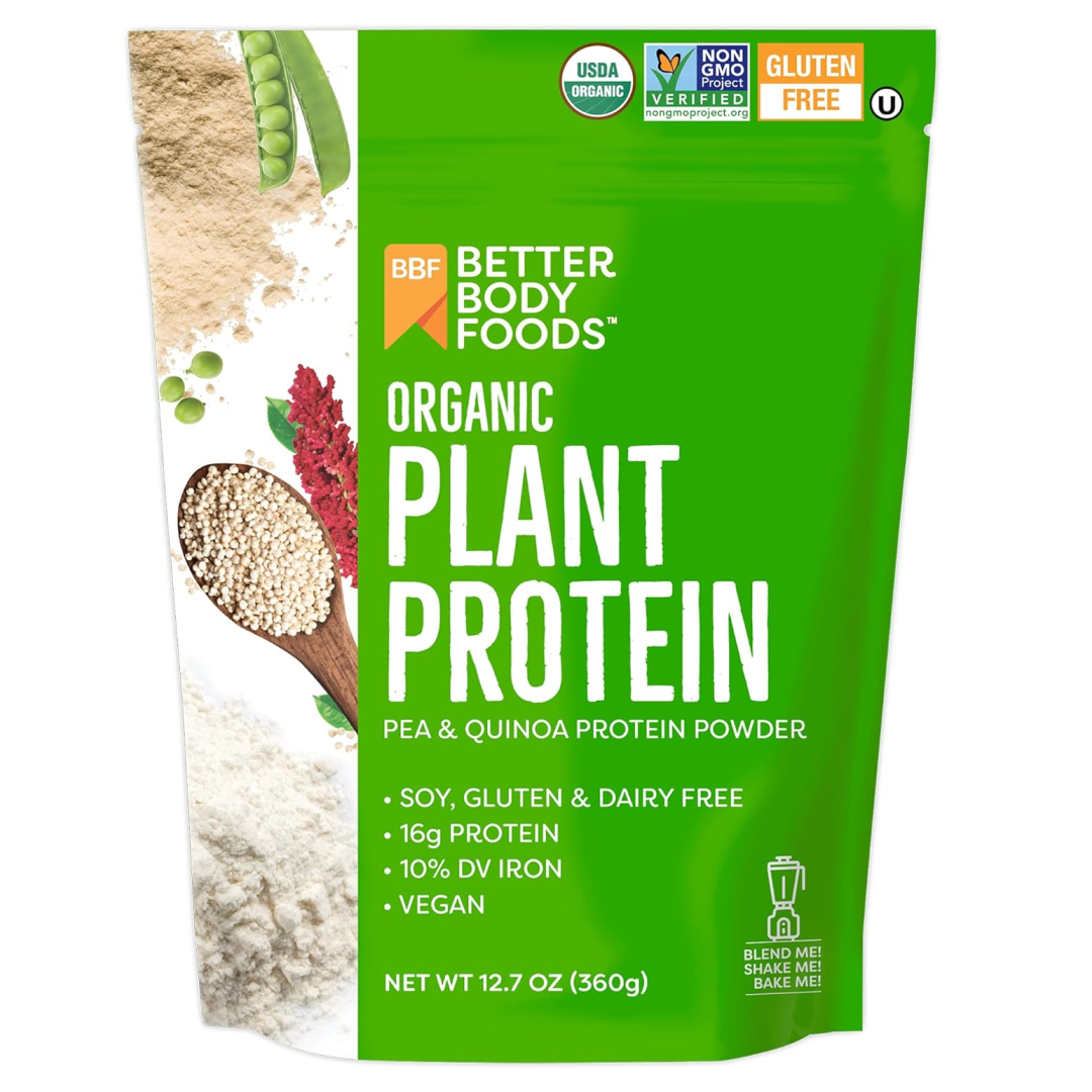 BetterBody Foods Organic Plant Based Protein Powder