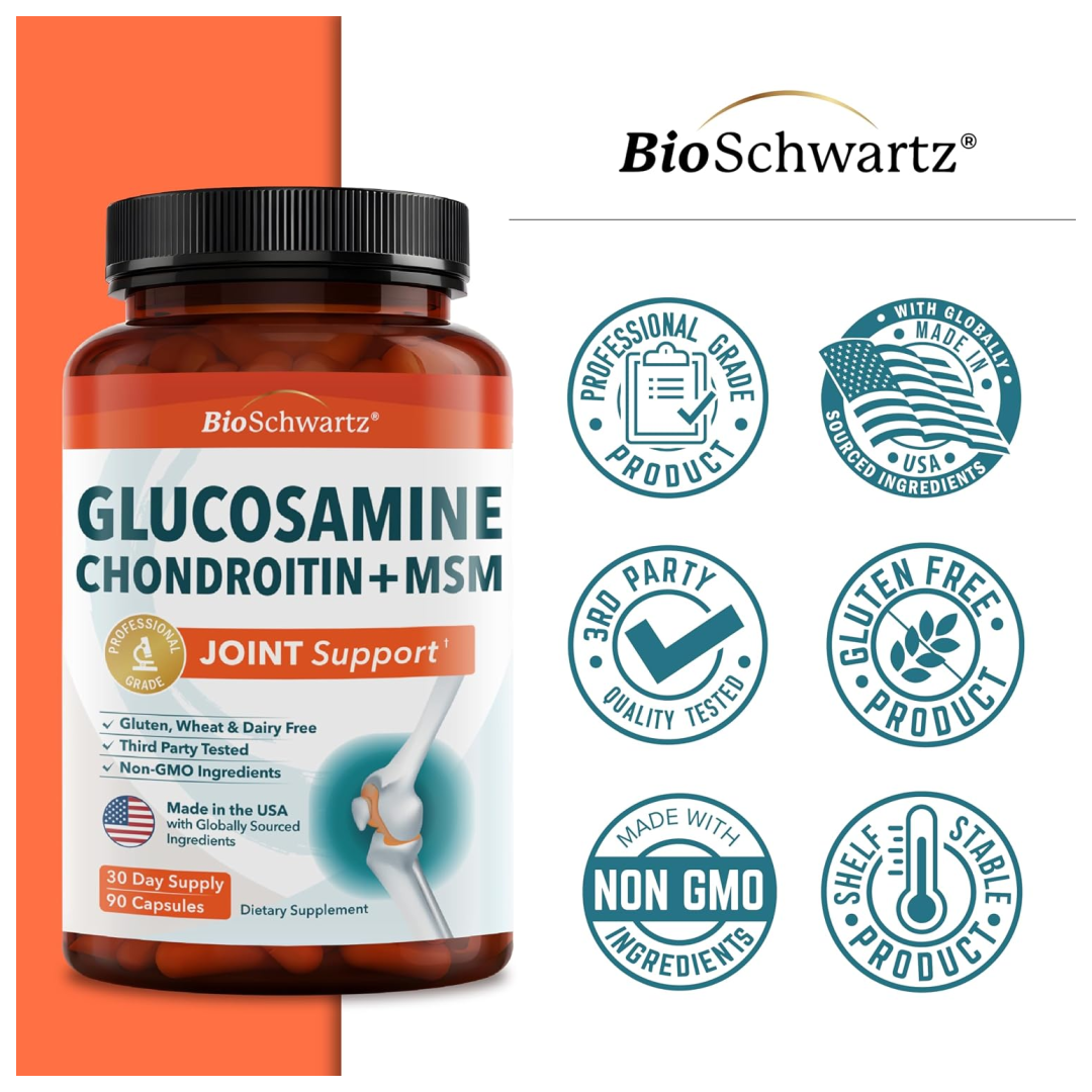BioSchwartz, GLUCOSAMINE MSM-CHONDROITIN CAPSULES