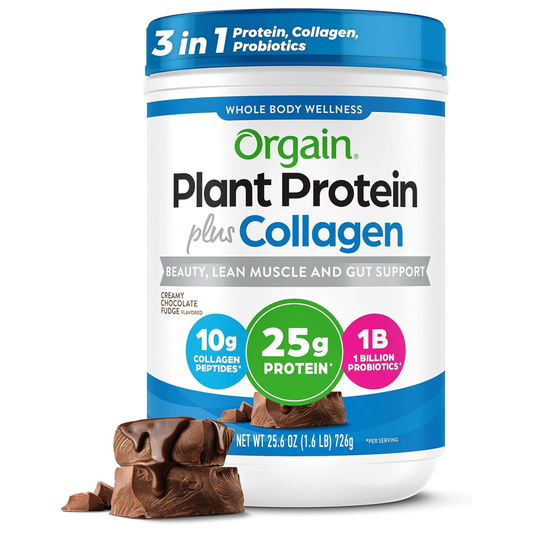 Orgain Plant Protein Plus Collagen Chocolate