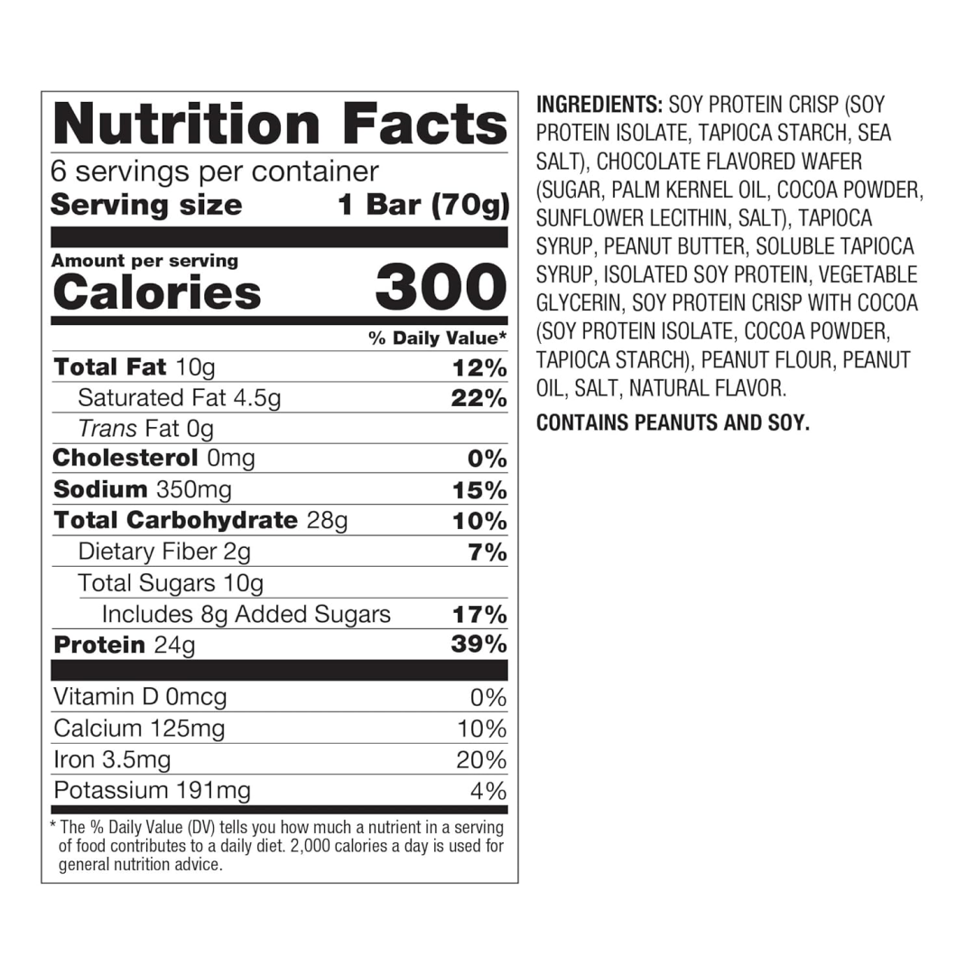 PBfit Protein Bar, Peanut Butter Chocolate