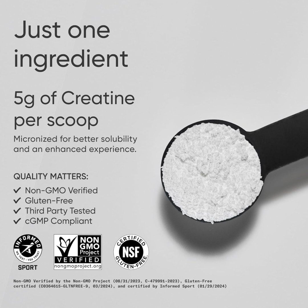 Sports Research Creatine Monohydrate - Gain Lean Muscle