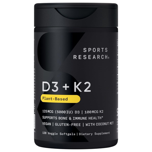 Sports Research Vitamin D3 + K2