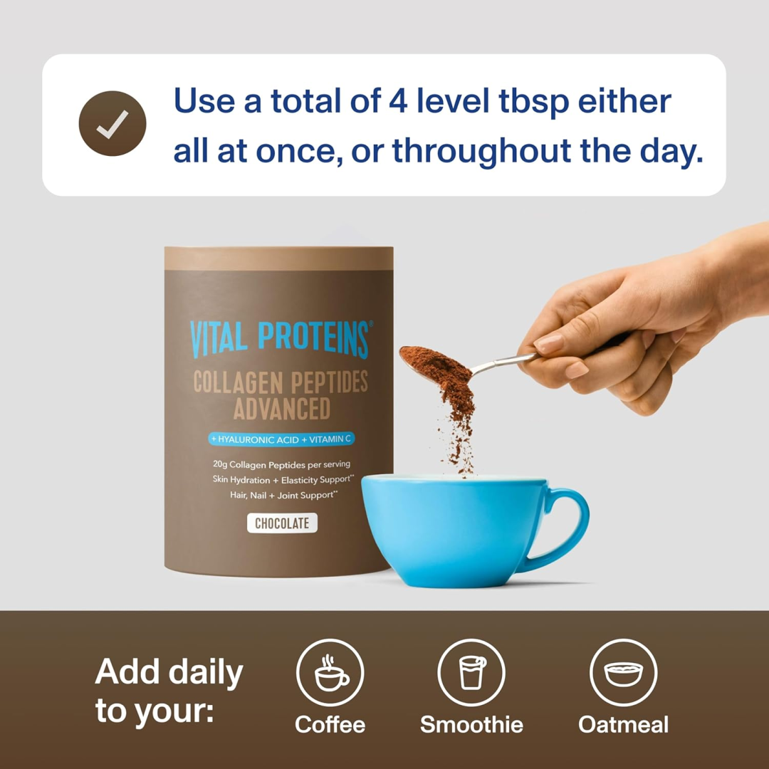 Vital Proteins Collagen Peptides Advanced, Chocolate