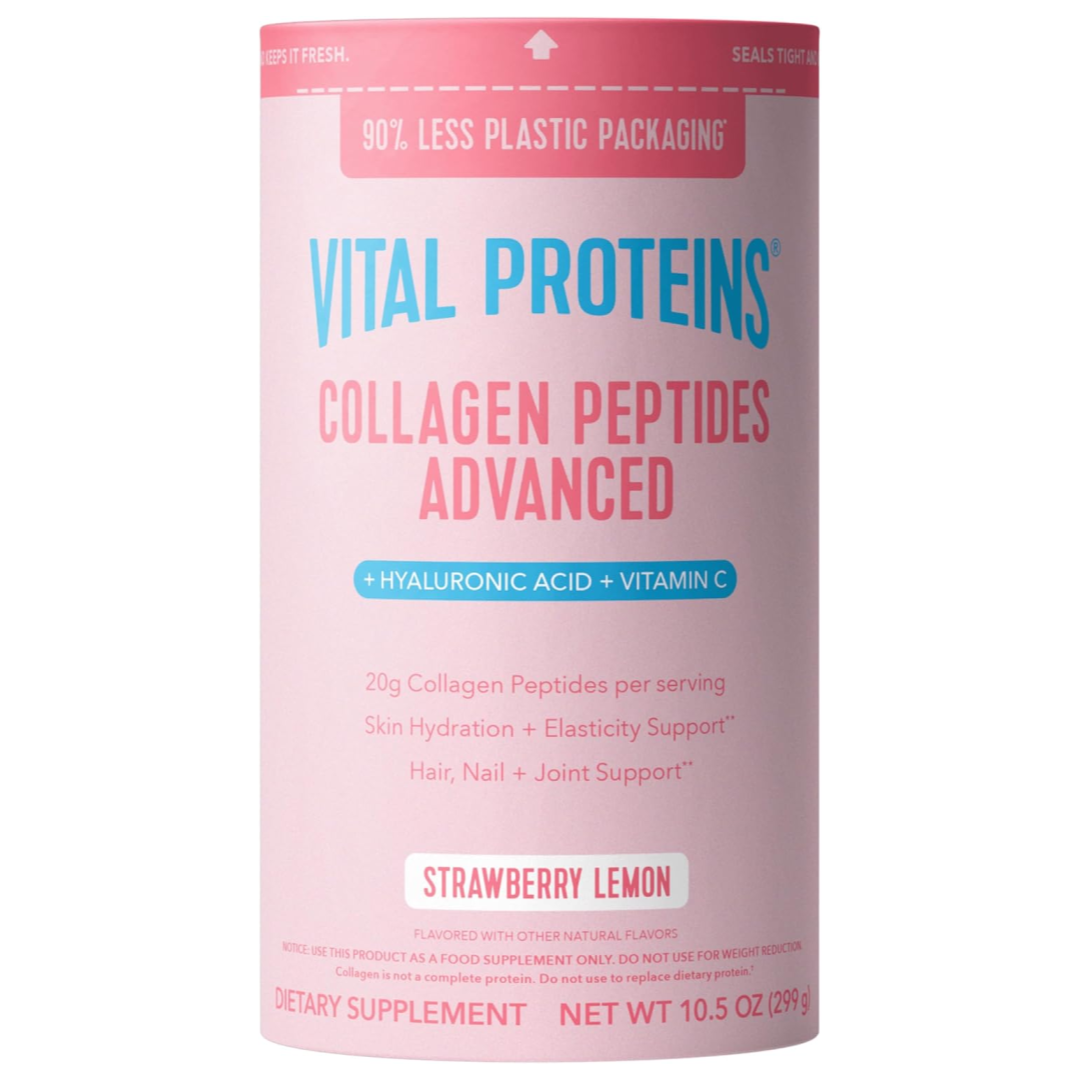 Vital Proteins Collagen Peptides Advanced, Strawberry Lemon