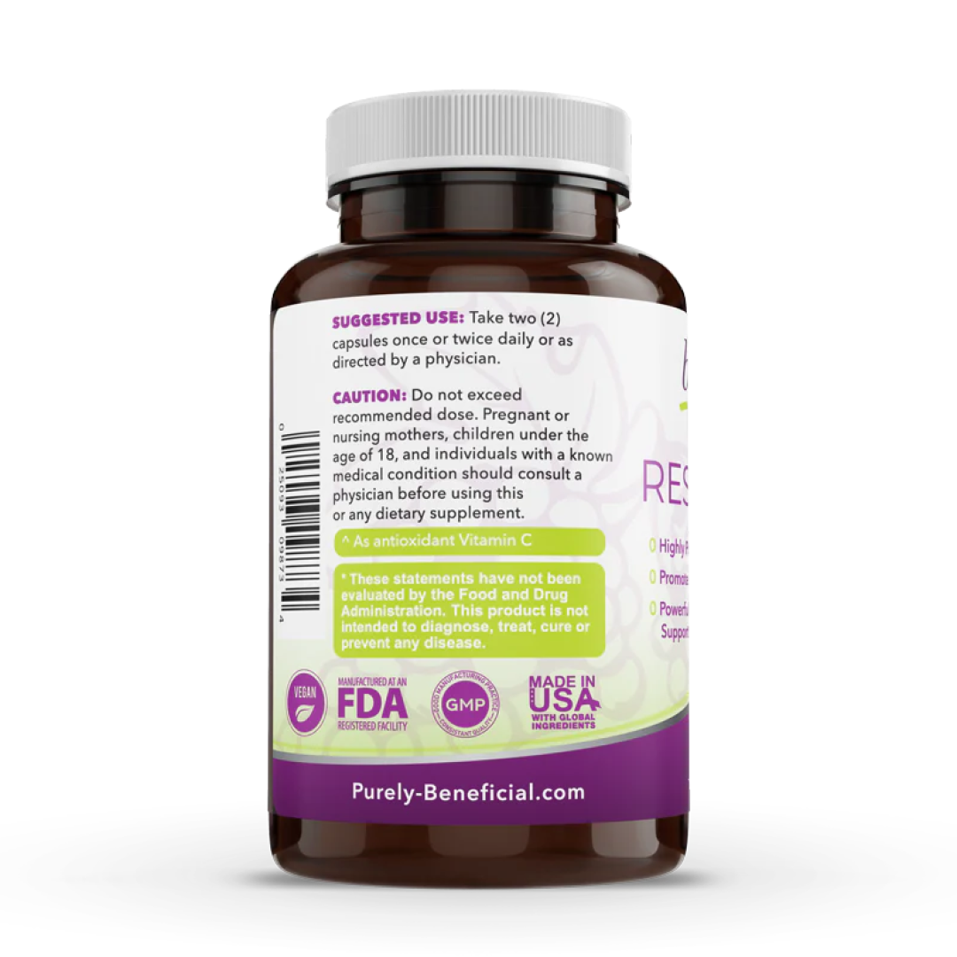 PURELY beneficial Resveratrol 1450