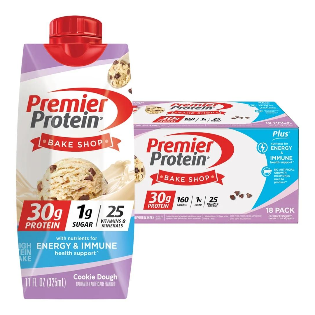 Premier Protein Shake, Cookie Dough, 18 Pack