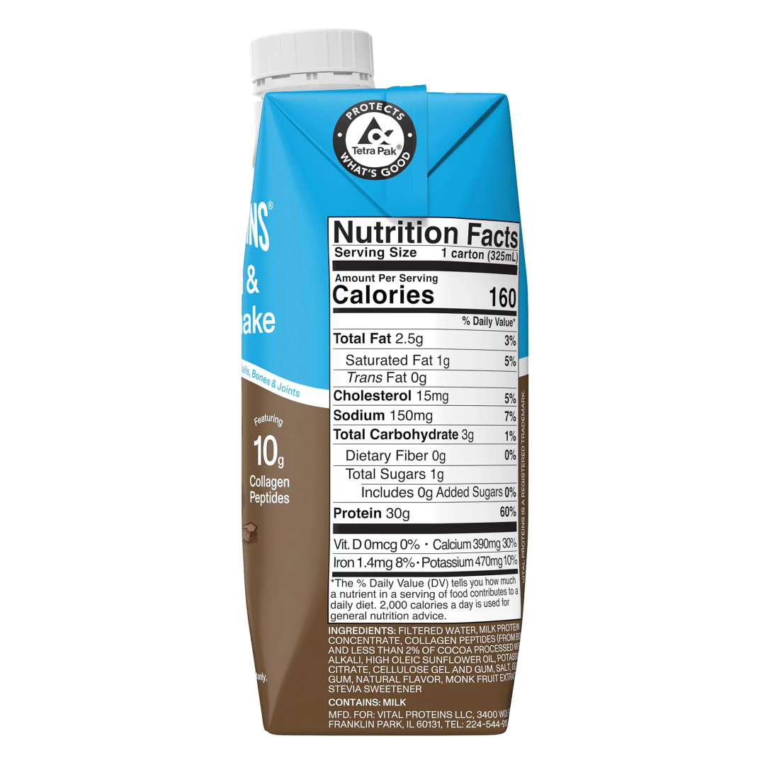 Vital Proteins Chocolate Collagen & Protein Shake