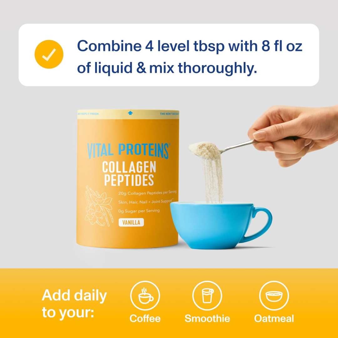 Vital Proteins, Collagen Peptides, Vanilla