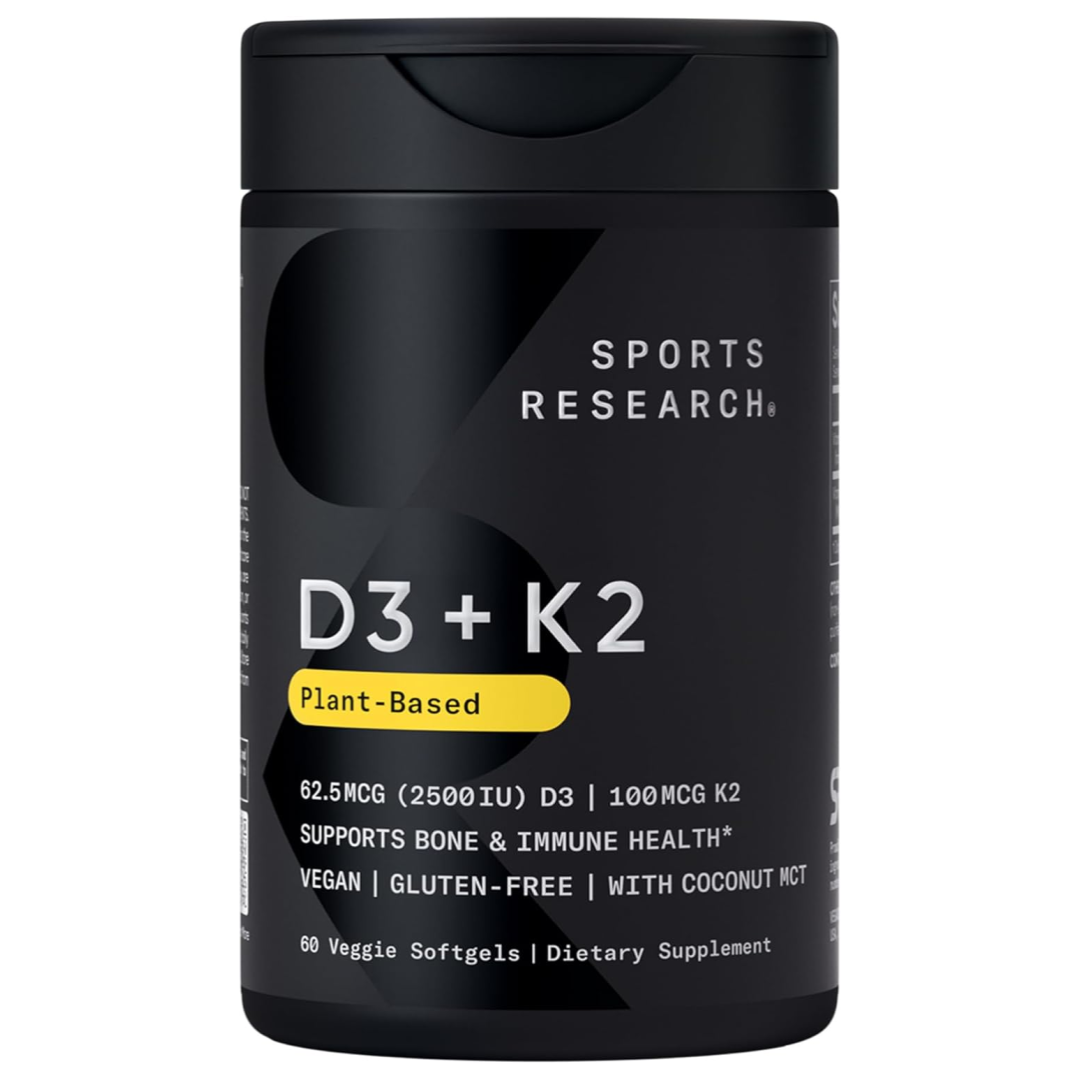 Sports Research Vitamin D3 + K2