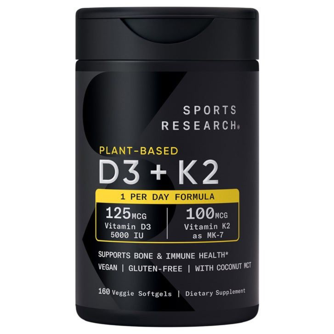 Sports Research Vitamin D3 + K2