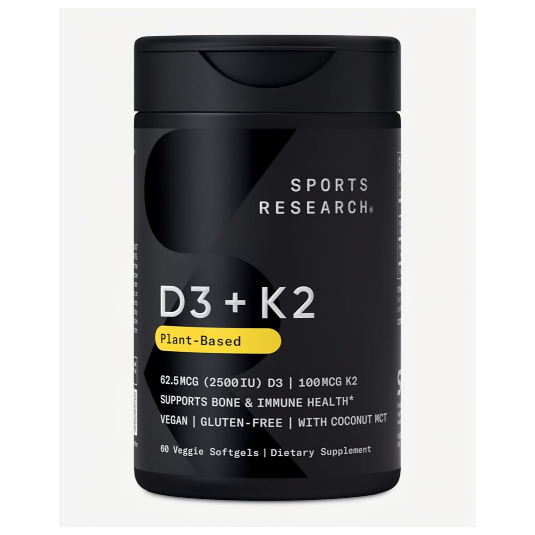 Sports Research Vitamin D3 + K2
