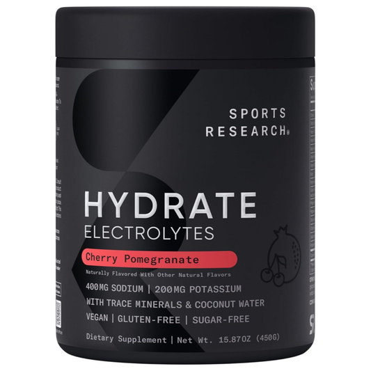Sports Research Hydrate Electrolytes Jar