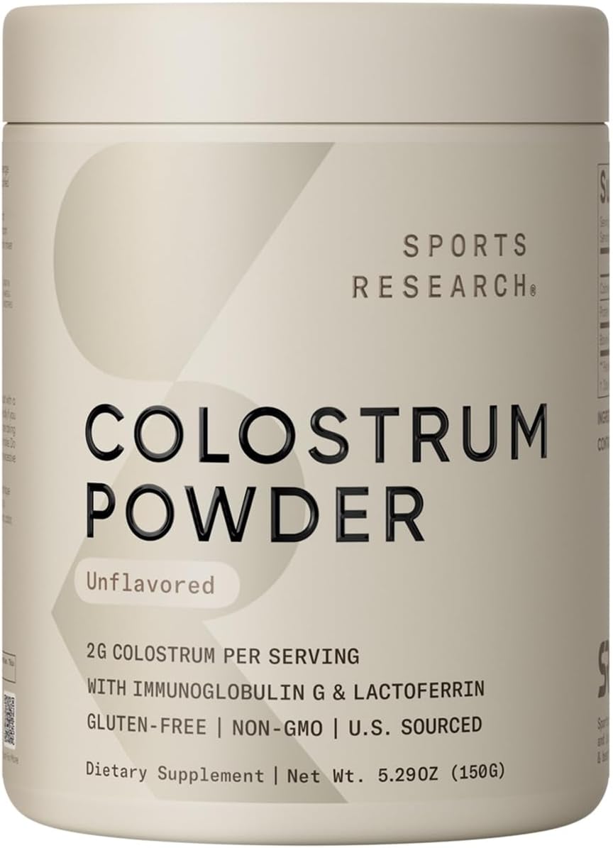 Sports Research® Colostrum Powder - Unflavored