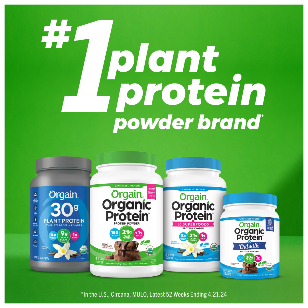 Sport Protein Organic Plant Based Powder Vanilla