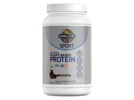 Garden of Life Organic Vegan Sport Protein Powder, Chocolate