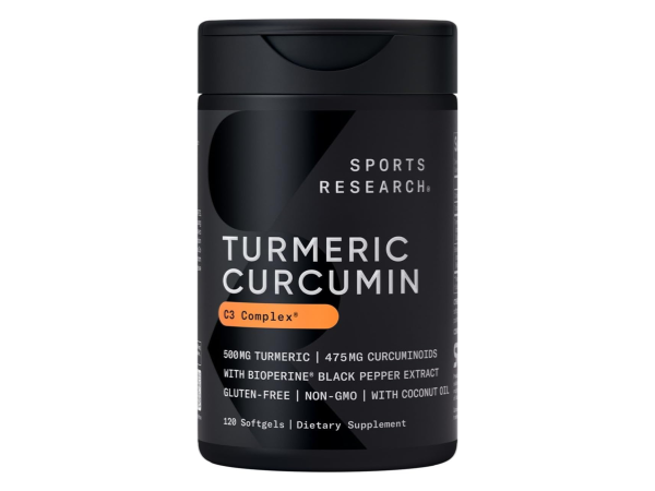 Sports Research C3 Complex Turmeric Curcumin 500MG