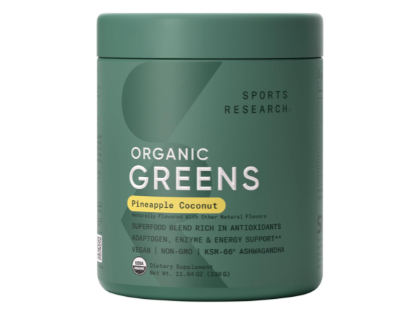 Sports Research® Organic Greens Superfood Powder Original