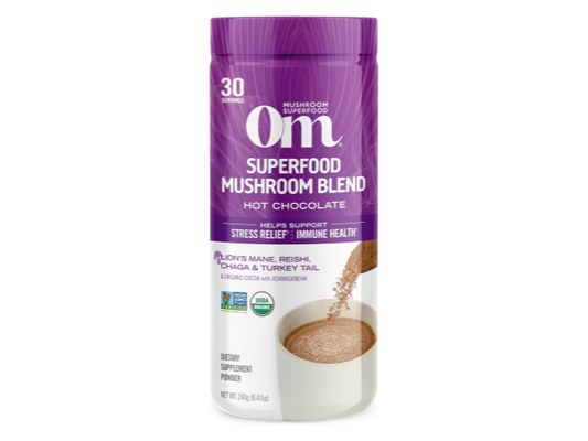 Om Mushroom Superfood Hot Chocolate Blend