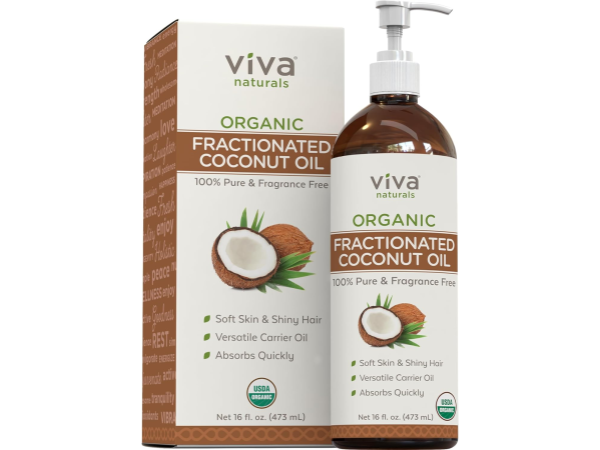 Viva Naturals Organic Fractionated Coconut Oil