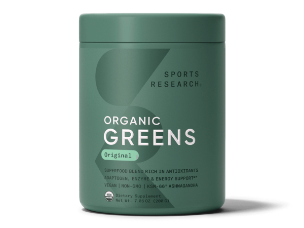 Sports Research® Organic Greens Superfood Powder Original